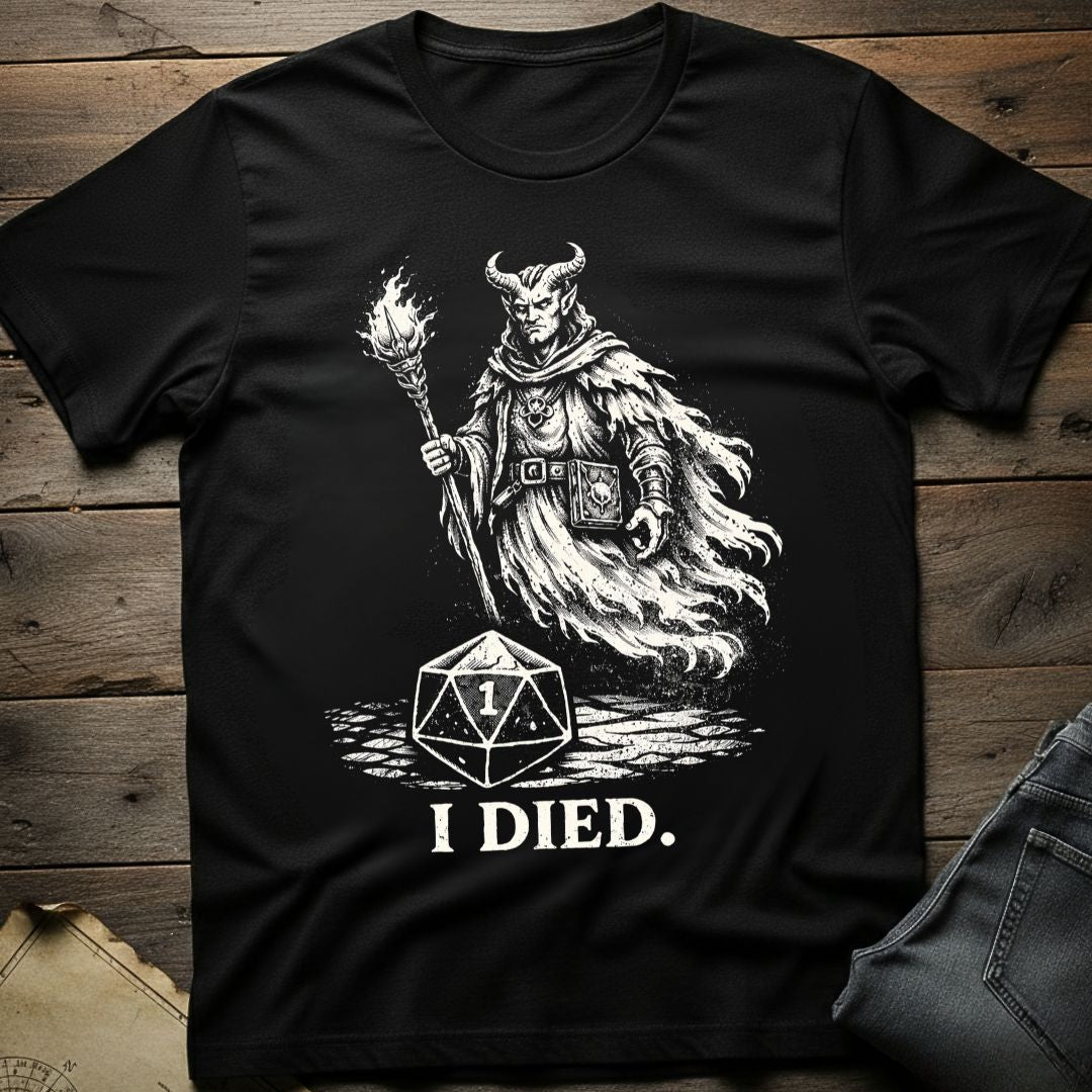 Tiefling Died T-Shirt