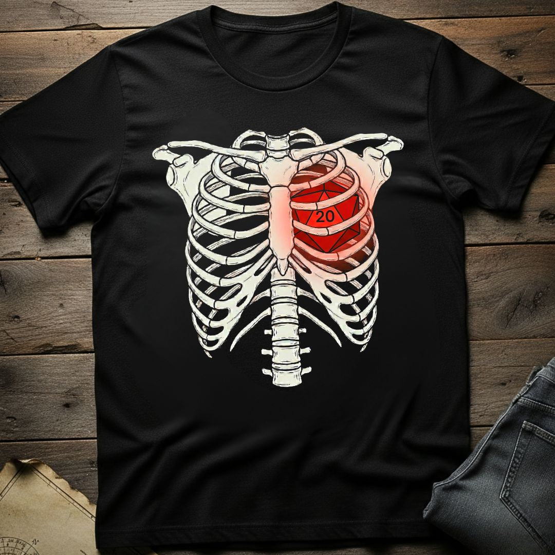 D20 Heart T-Shirt