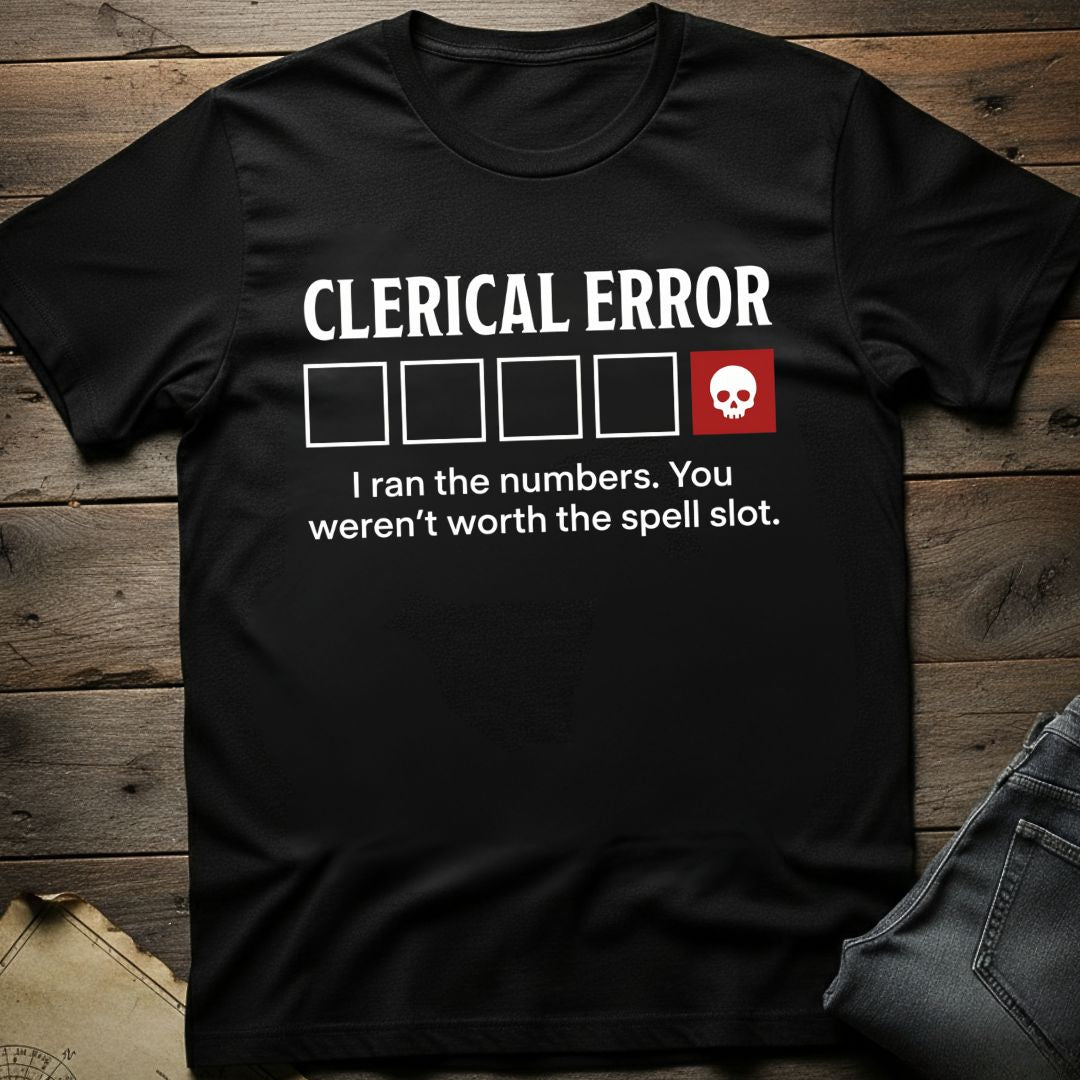 Clerical Error T-Shirt