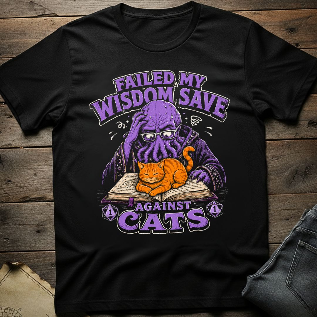 Failed Save Vs Cats T-Shirt