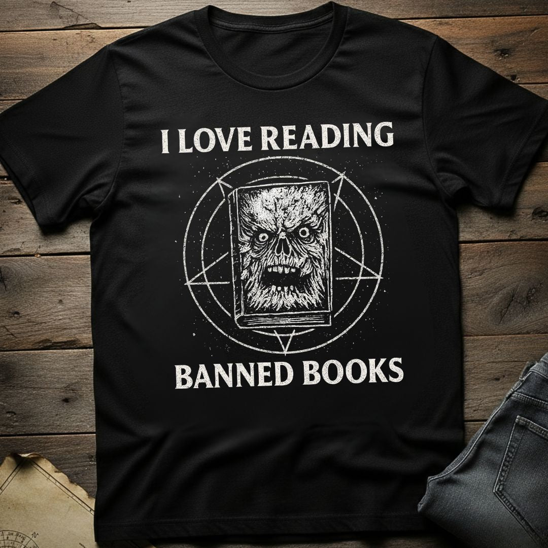 I Love Reading Banned Books T-Shirt