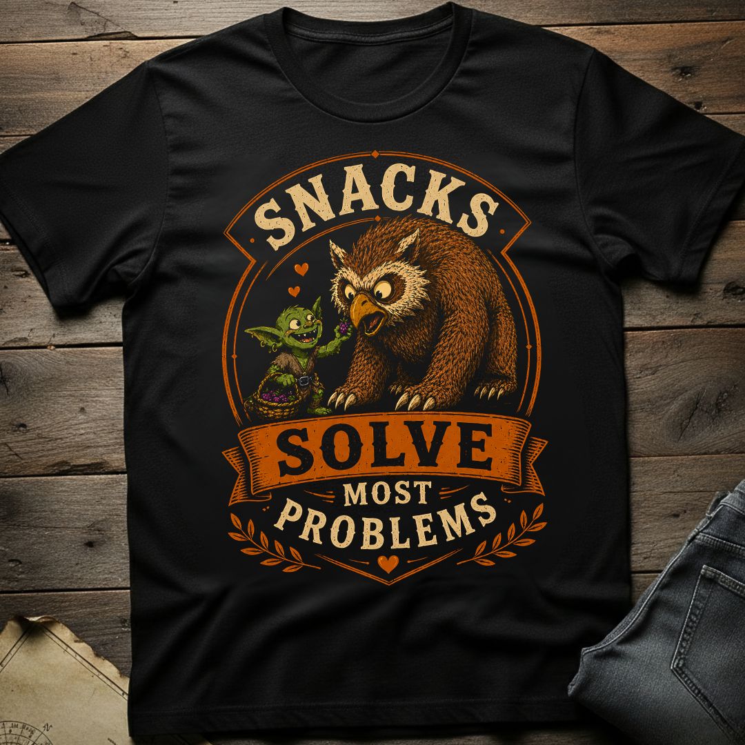 Snacks Solve Most Problems T-Shirt