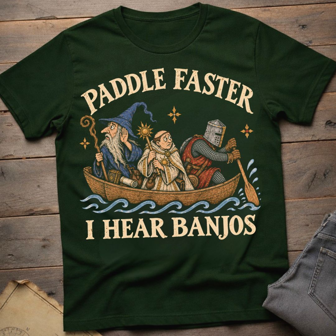 Paddle Faster T-Shirt