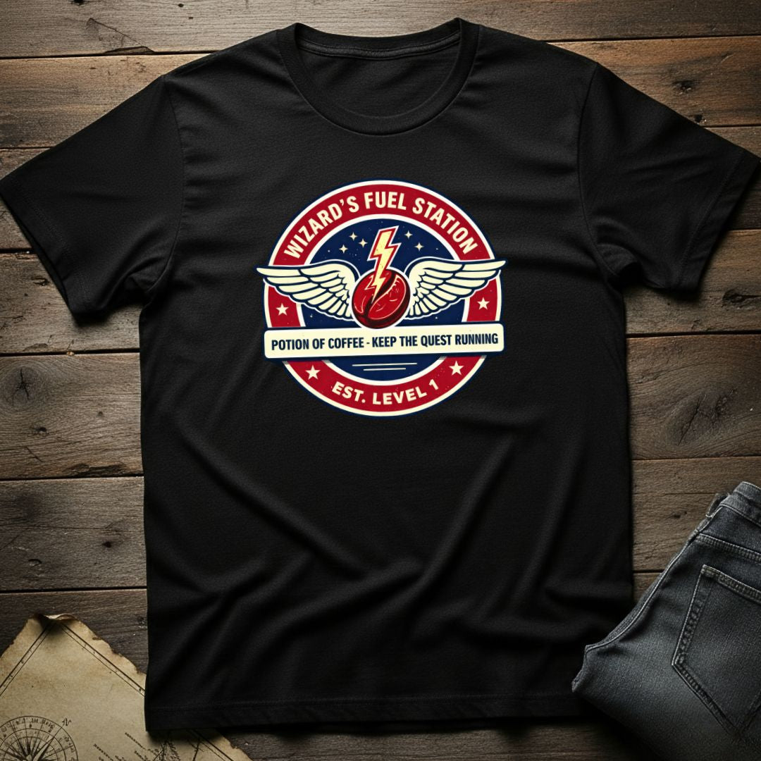 Wizard's Fuel Station T-Shirt