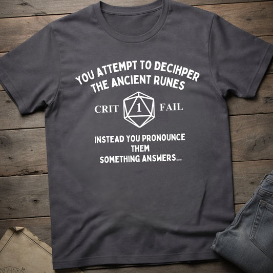 Decipher Runes T-Shirt