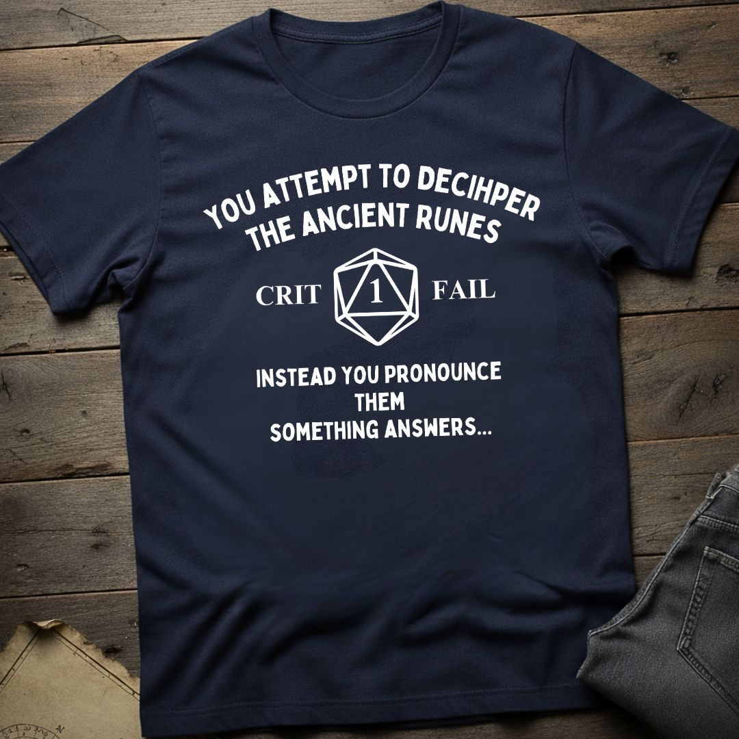 Decipher Runes T-Shirt