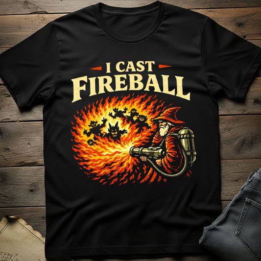 Flamethrower Fireball T-Shirt