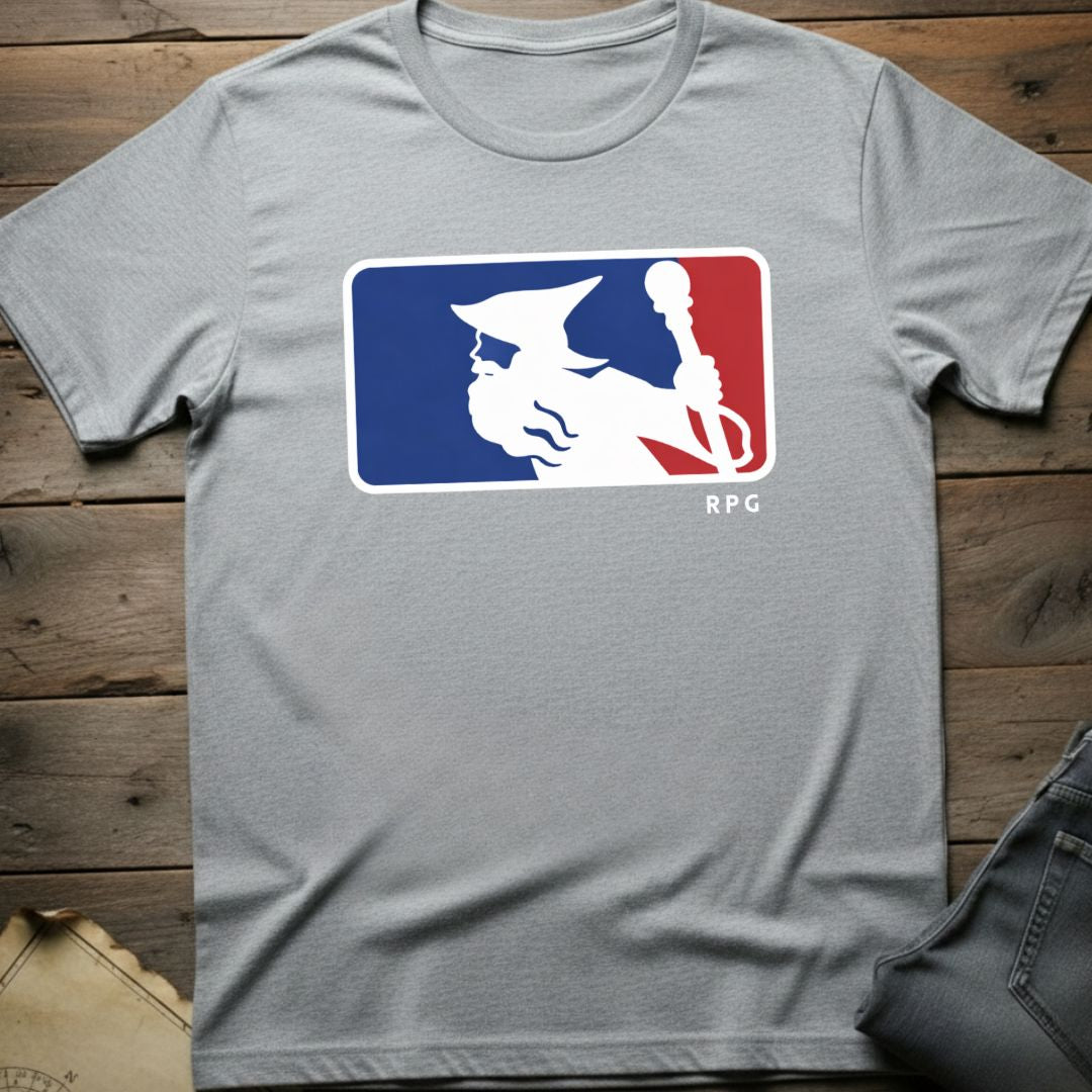 RPG Wizard Badge T-Shirt