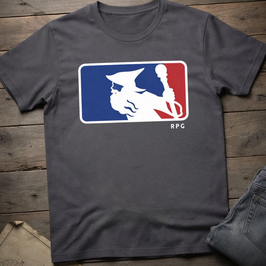 RPG Wizard Badge T-Shirt