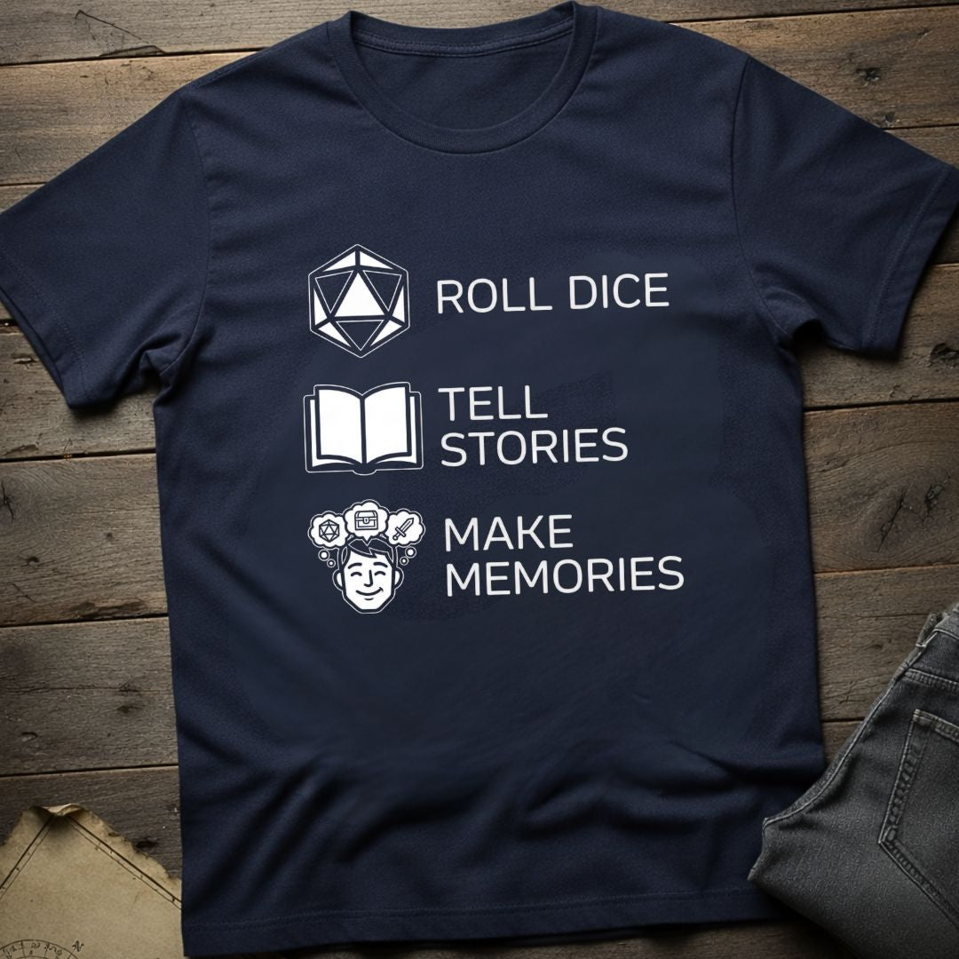 Roll Dice Tell Stories T-Shirt