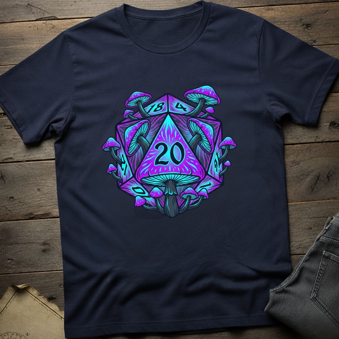 Psychedelic D20 T-Shirt