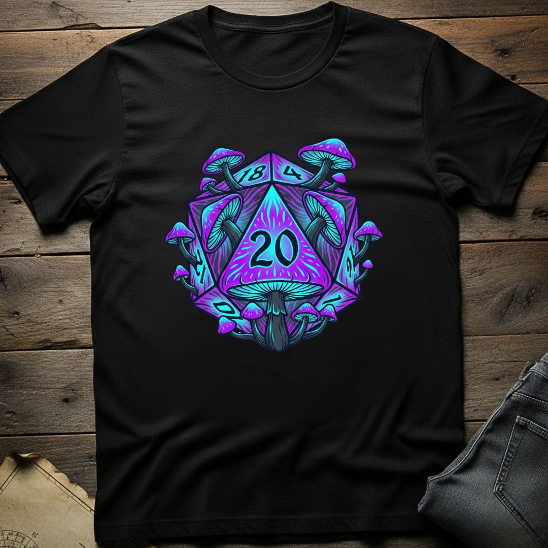 Psychedelic D20 T-Shirt