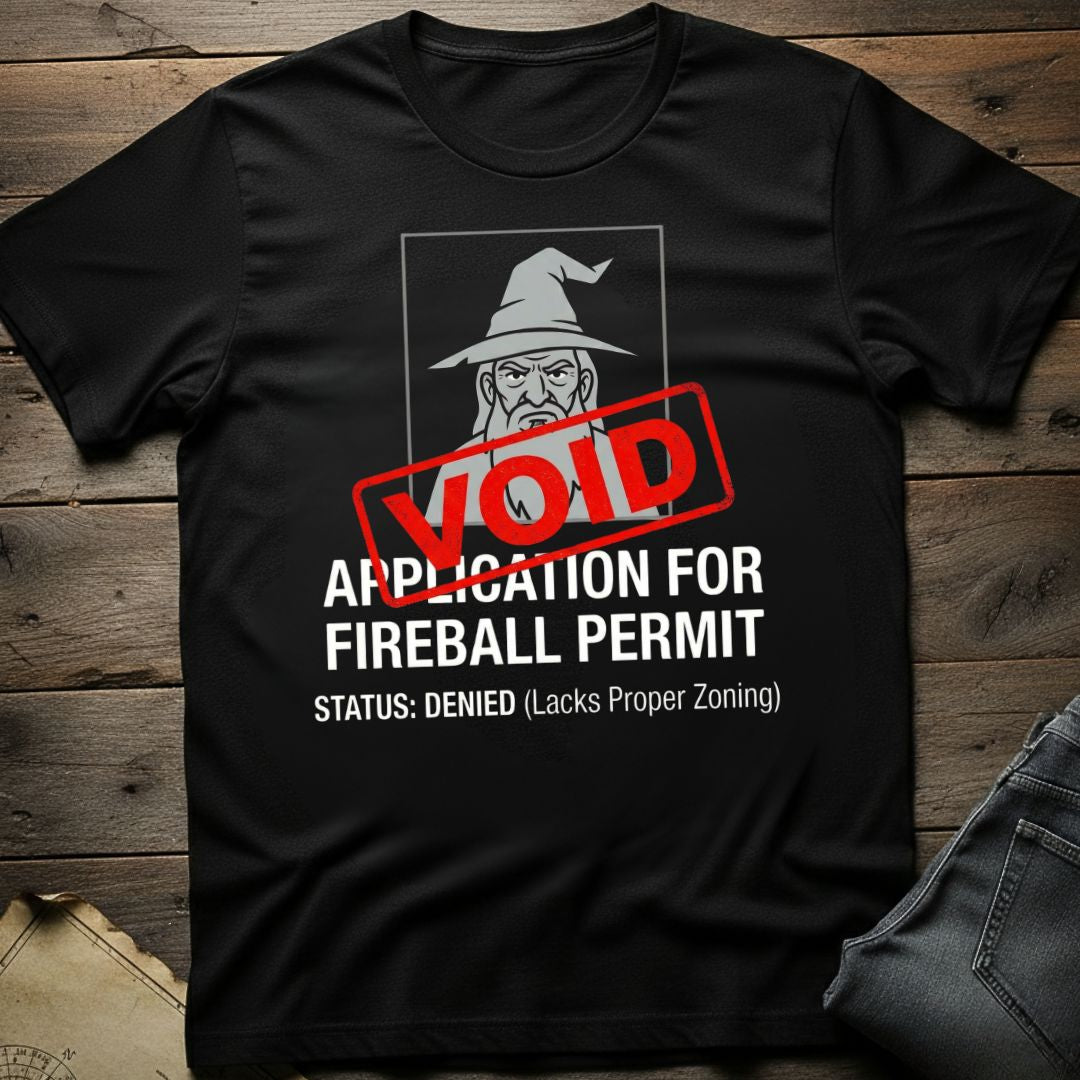 Void Permit Fireball T-Shirt