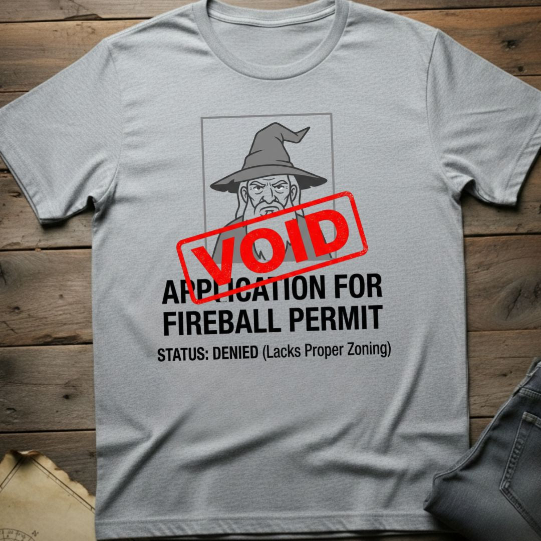 Void Permit Fireball T-Shirt