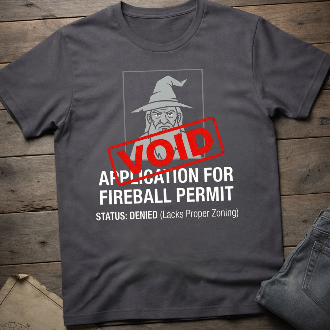 Void Permit Fireball T-Shirt