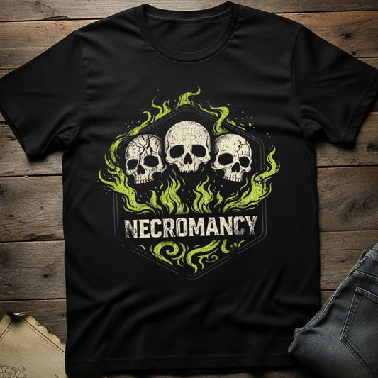 3 Skull Necro T-Shirt