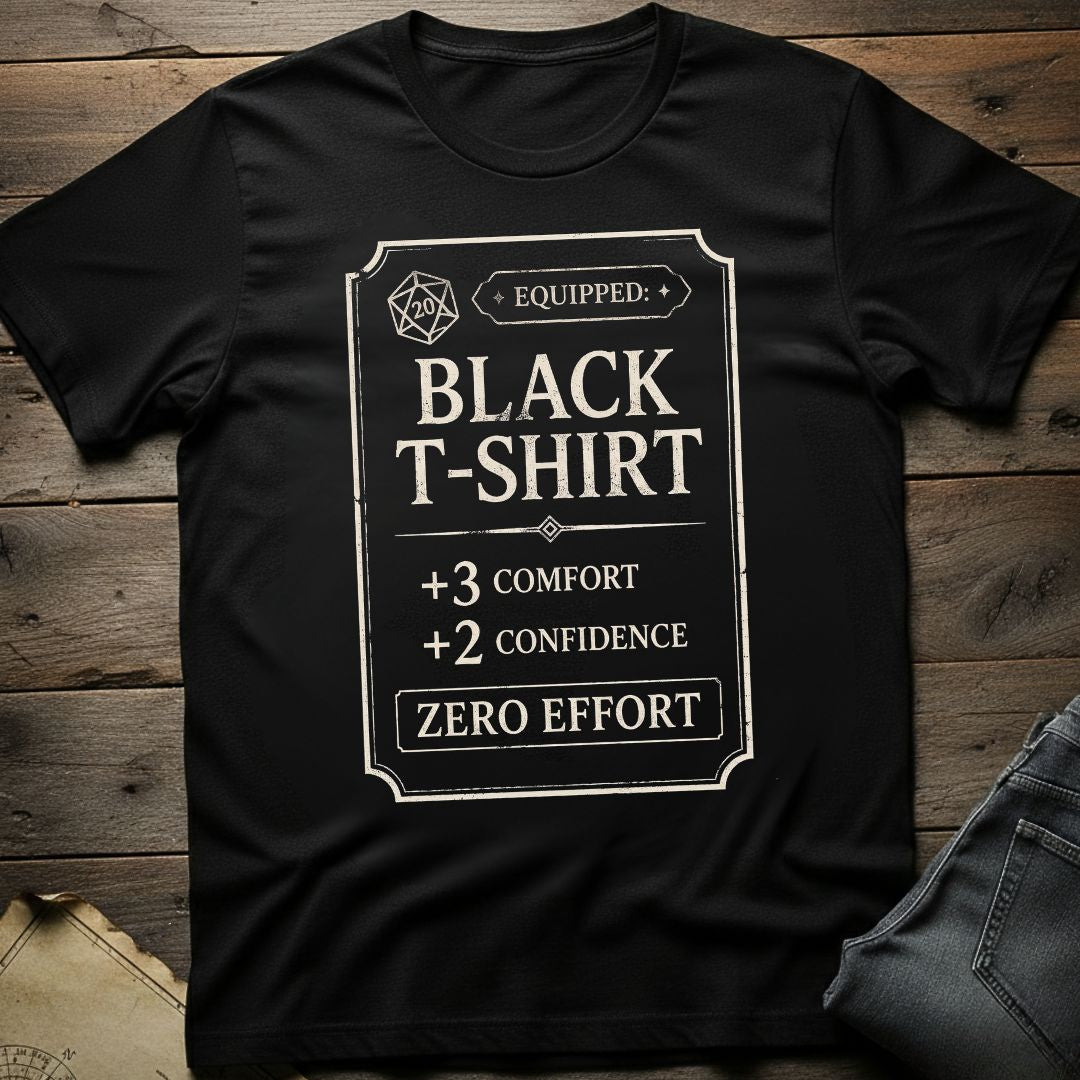 Black T-Shirt  T-Shirt