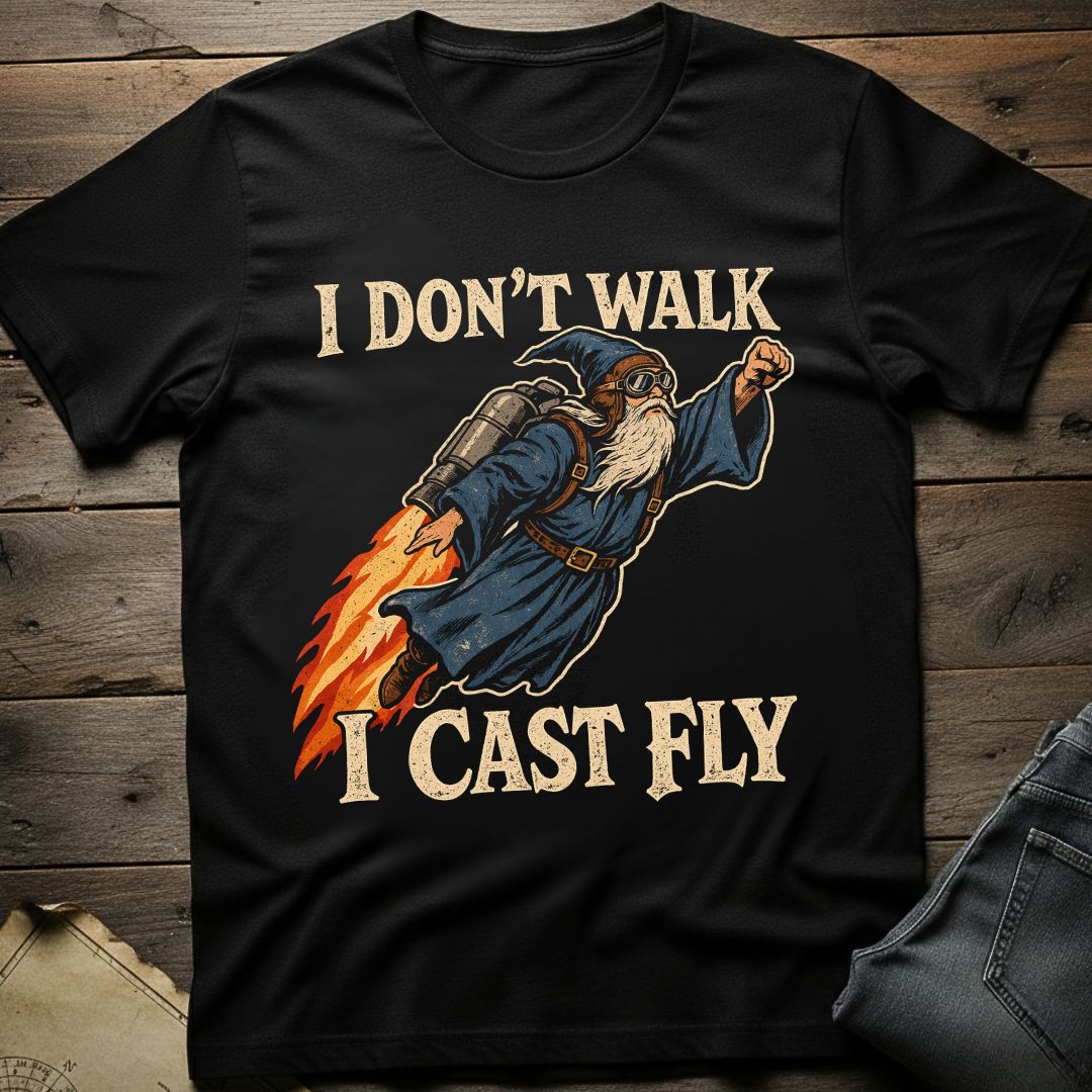 I Cast Fly  T-Shirt