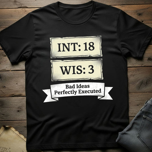 Int 18 Wis 3 T-Shirt