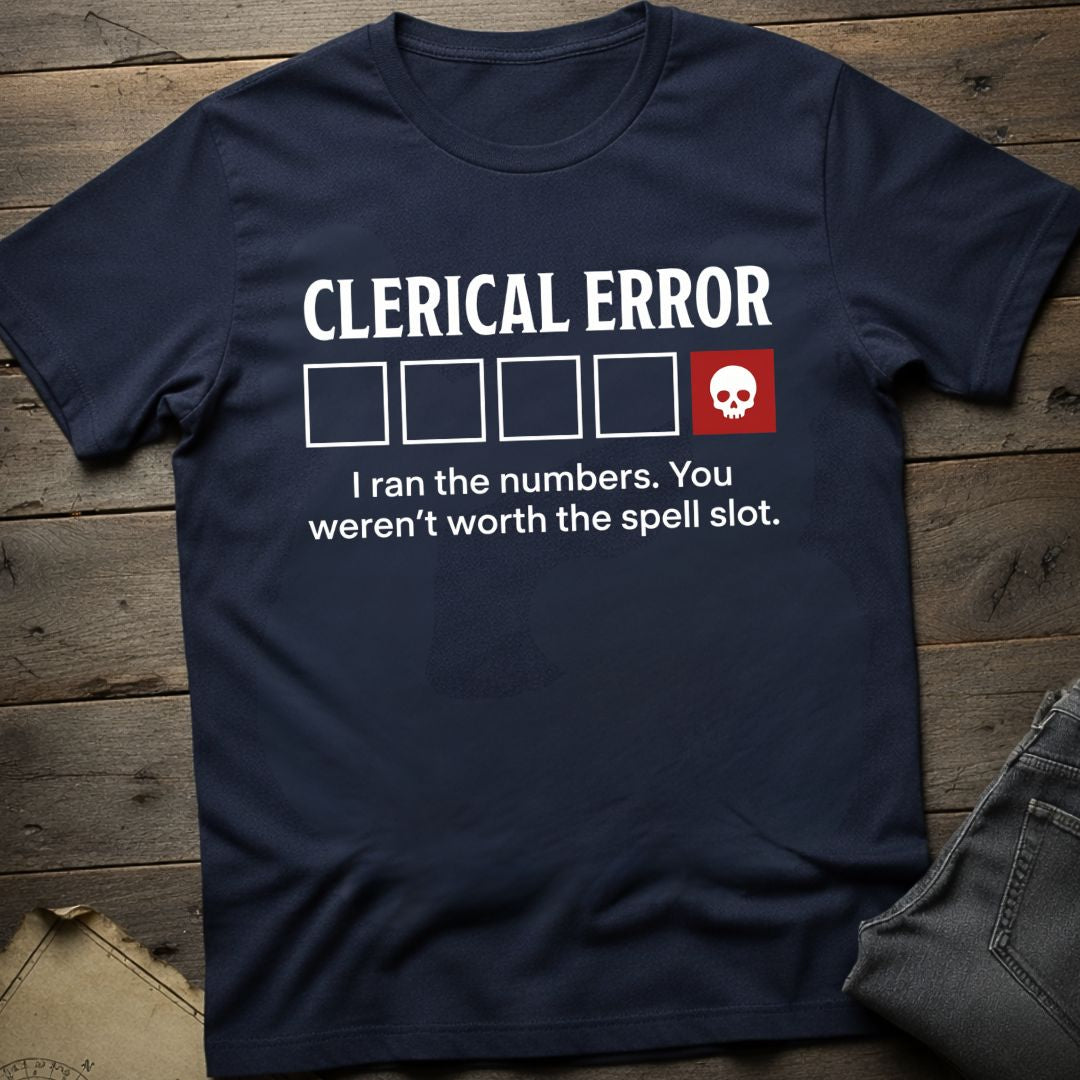 Clerical Error T-Shirt