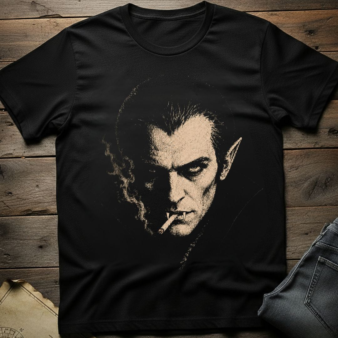 Smoking Vampire T-Shirt