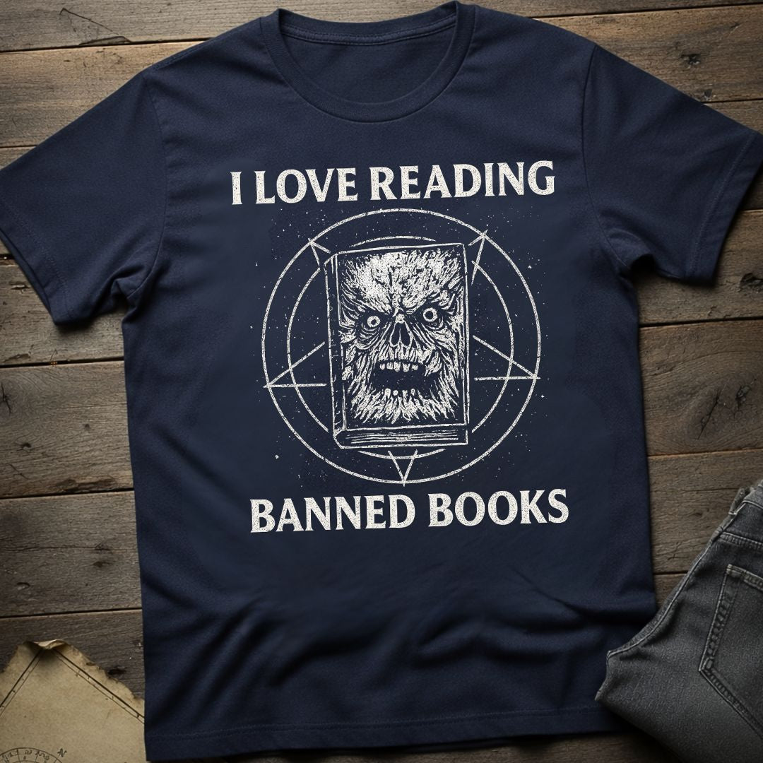 I Love Reading Banned Books T-Shirt