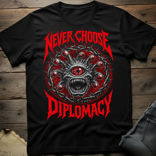 Never Choose Diplomacy T-Shirt