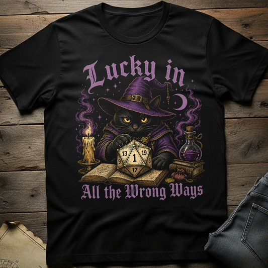 Lucky In All The Wrong Ways T-Shirt