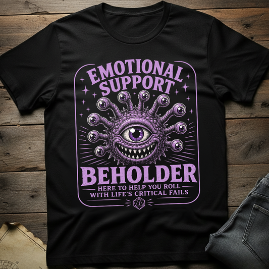 Emotional Support Beholder  T-Shirt