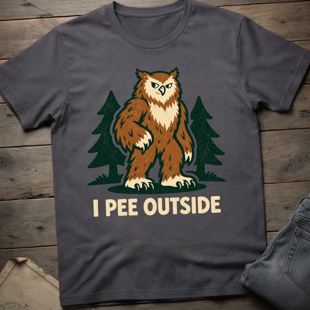 I Pee Outside Owlbear T-Shirt