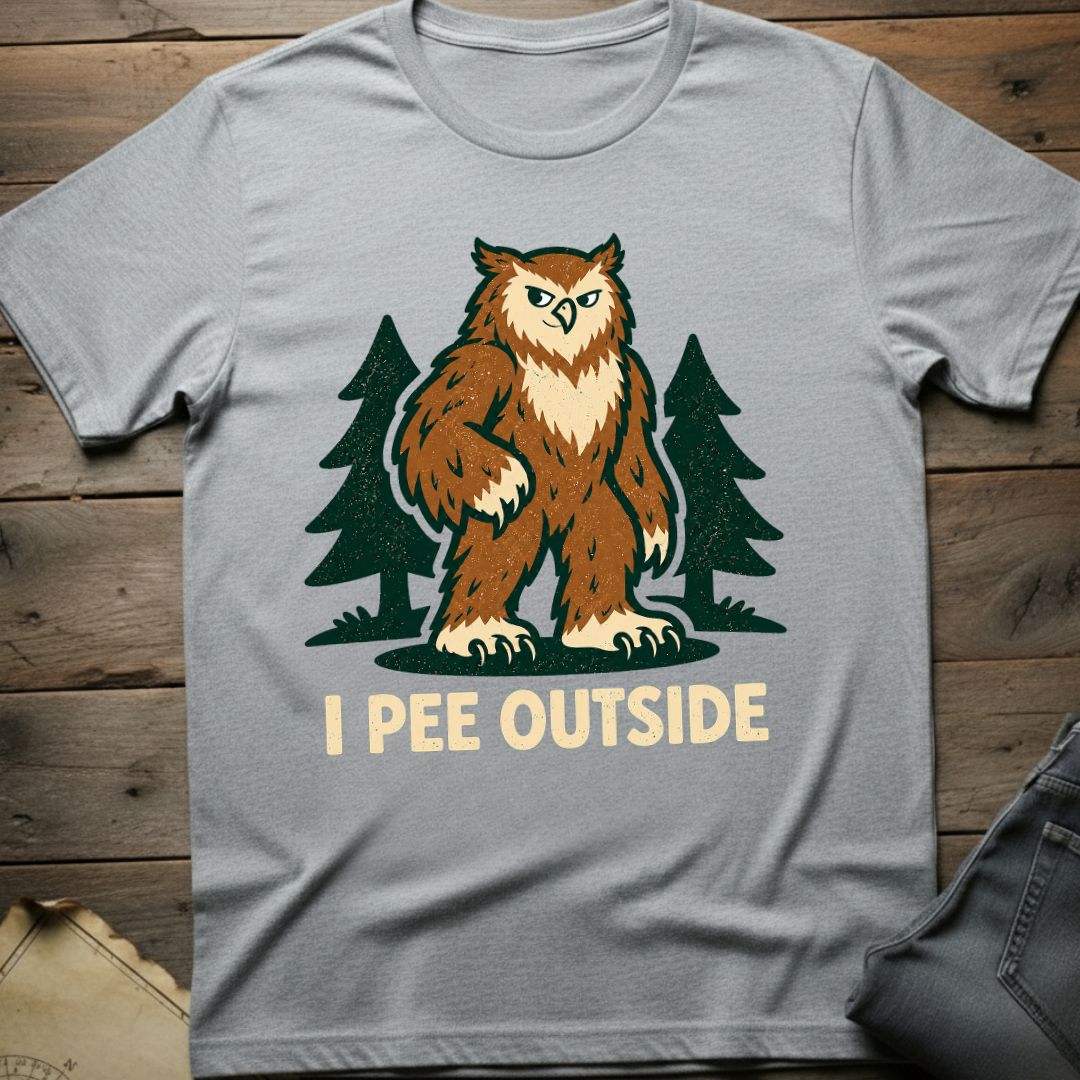 I Pee Outside Owlbear T-Shirt