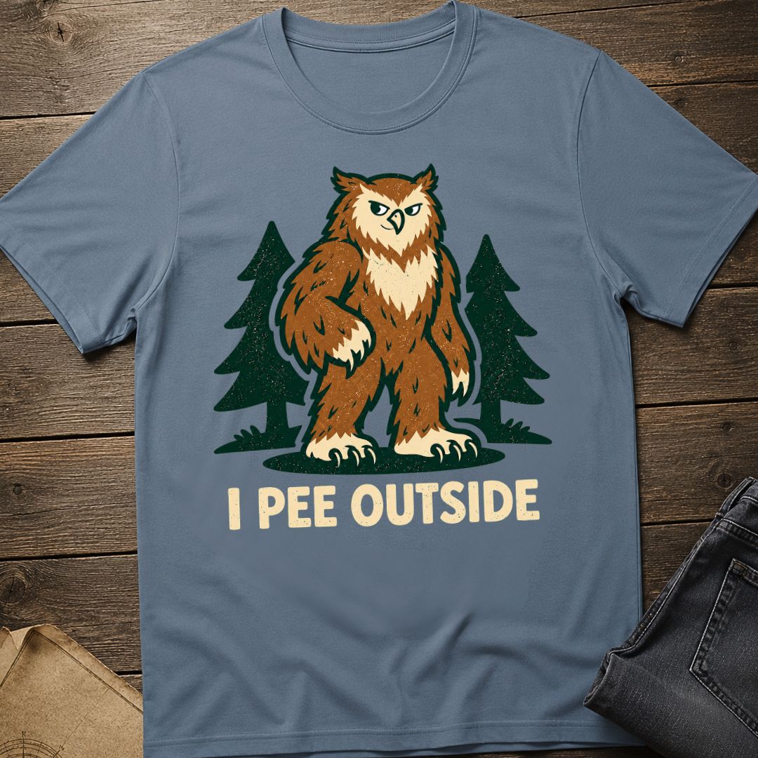 I Pee Outside Owlbear T-Shirt