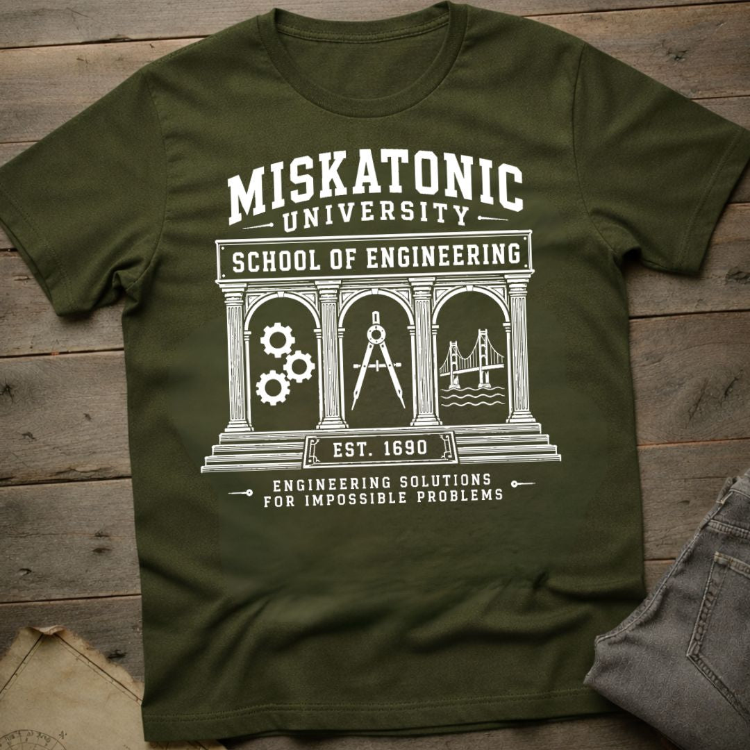 Miskatonic School of Engineering T-Shirt