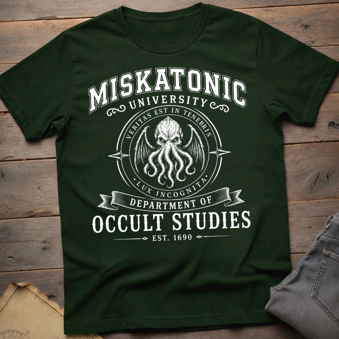 Miskatonic Dept of Occult Studies T-Shirt
