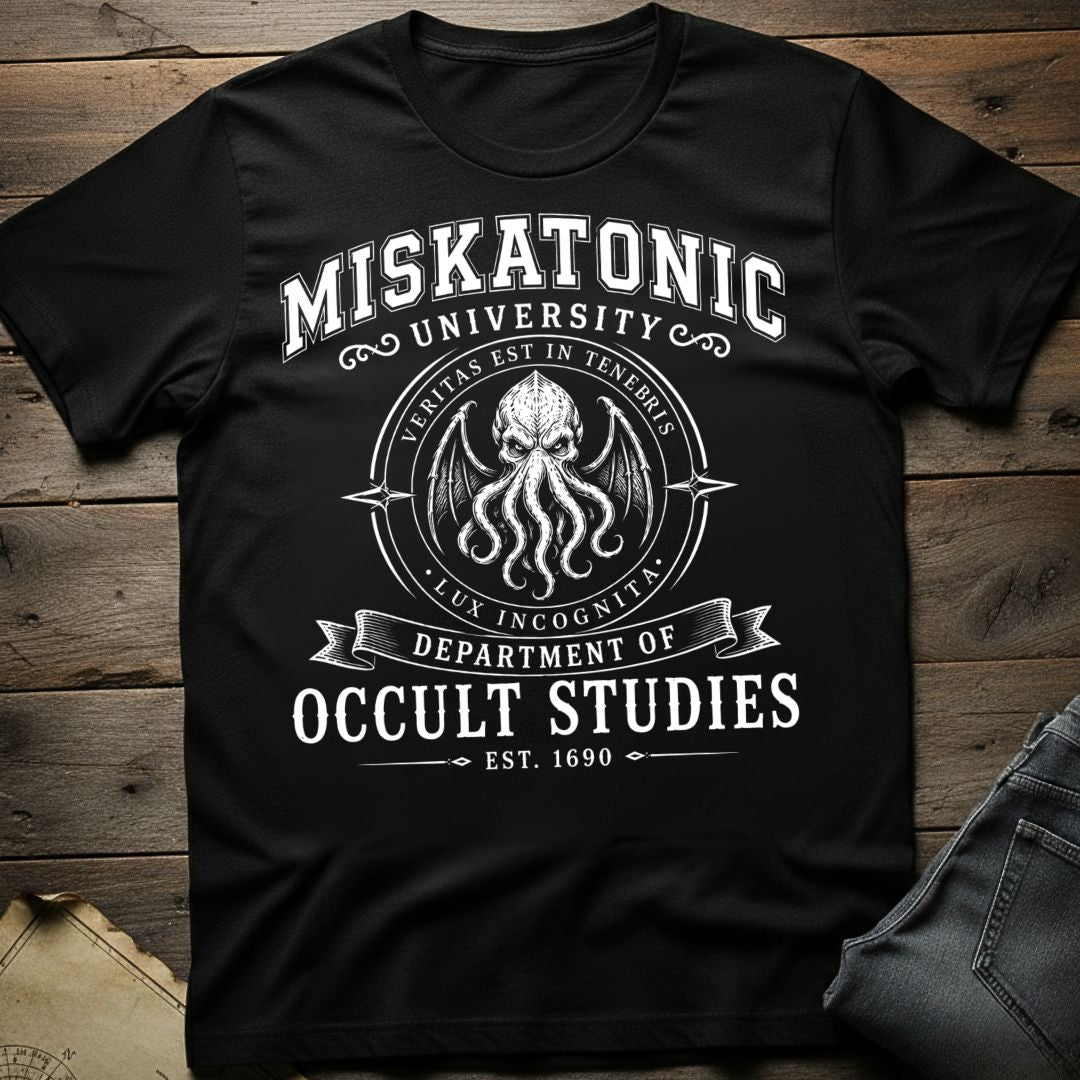 Miskatonic Dept of Occult Studies T-Shirt