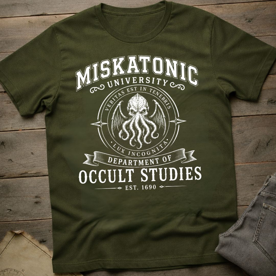 Miskatonic Dept of Occult Studies T-Shirt