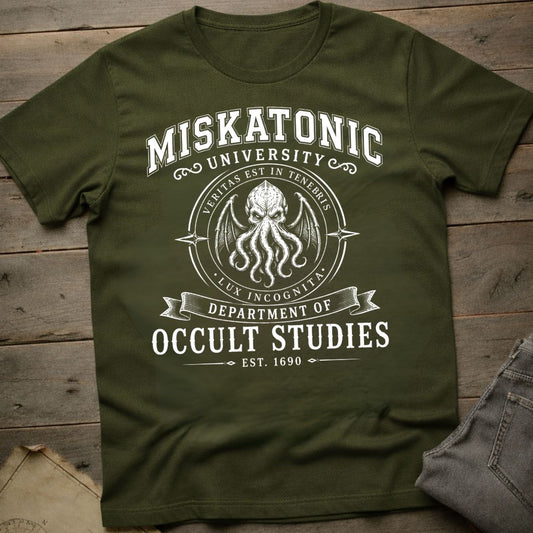 Miskatonic Dept of Occult Studies T-Shirt