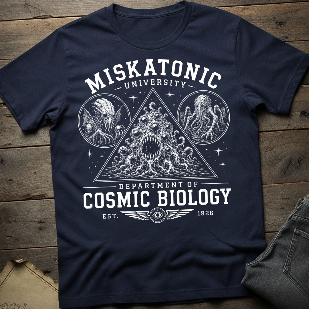Miskatonic Dept of Cosmic Biology T-Shirt