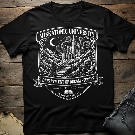Miskatonic Dept of Dream Studies T-Shirt