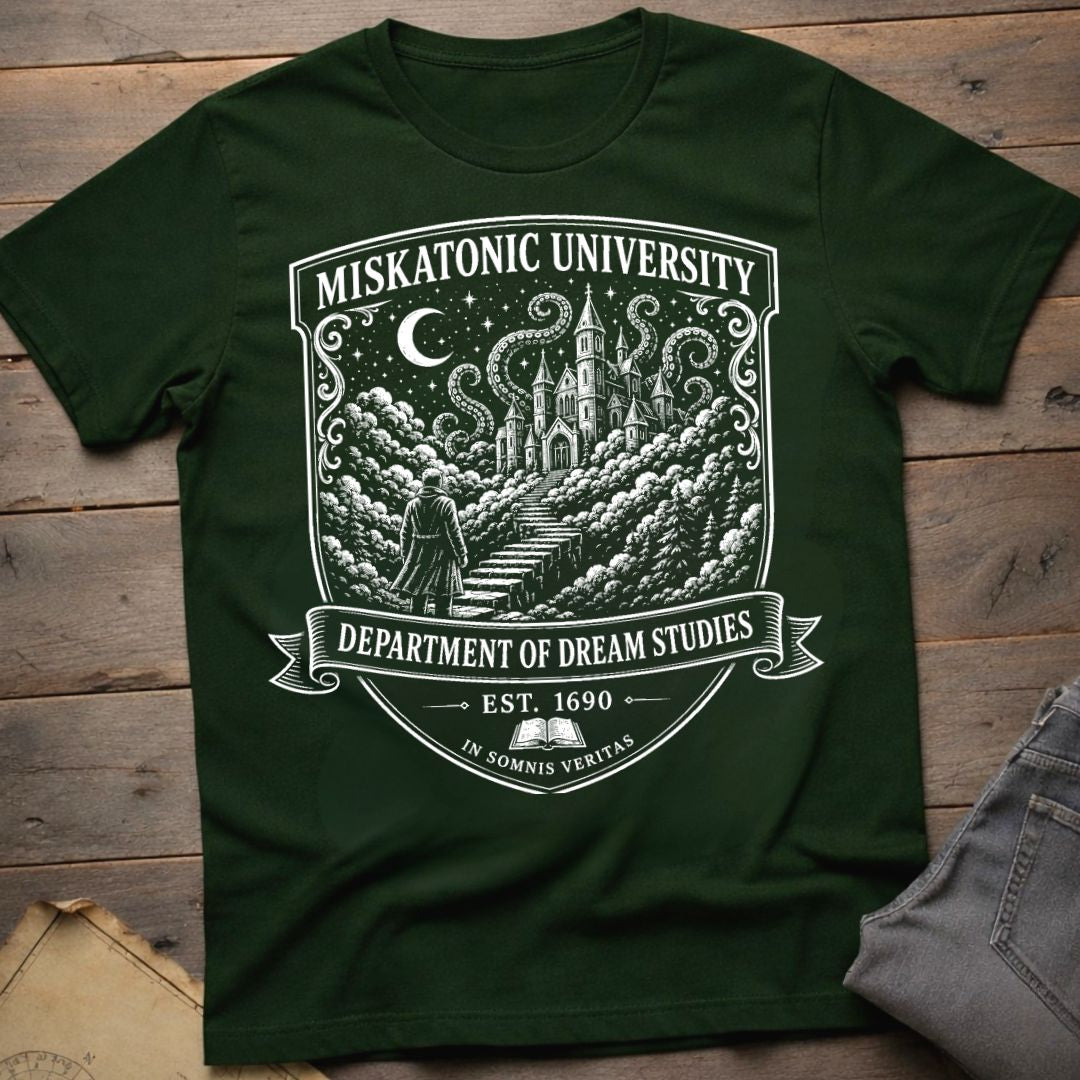 Miskatonic Dept of Dream Studies T-Shirt