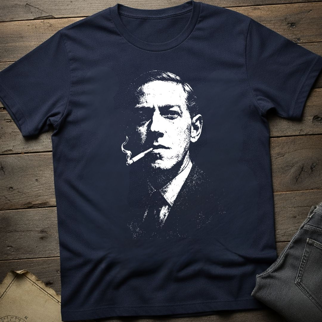 Smoking Lovecraft T-Shirt