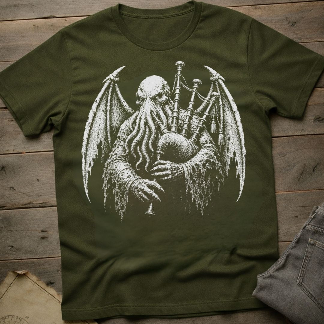 Cthulhu Pipes T-Shirt