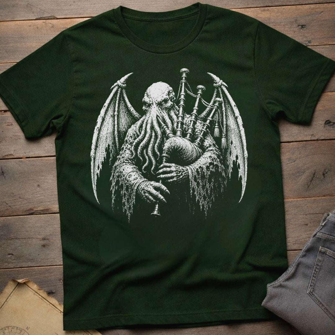 Cthulhu Pipes T-Shirt