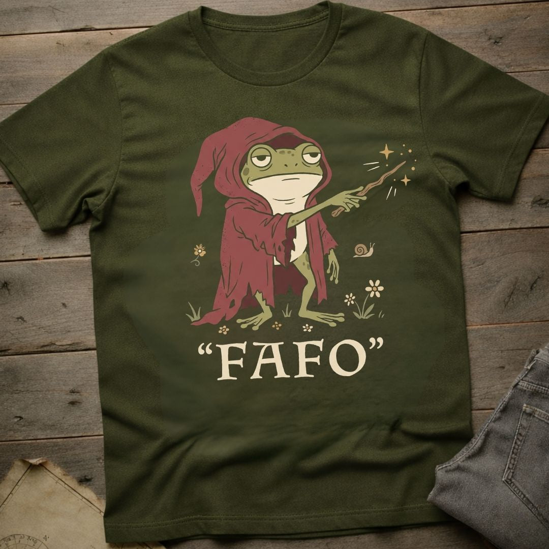 FAFO Frog T-Shirt