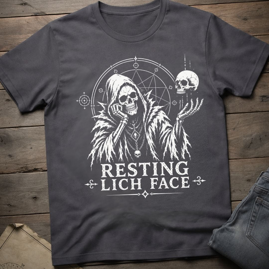 Resting Lich Face T-Shirt