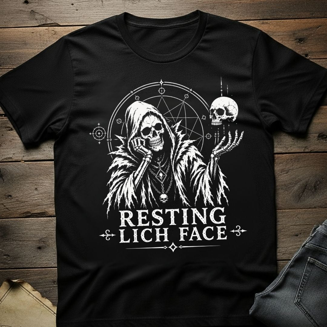 Resting Lich Face T-Shirt