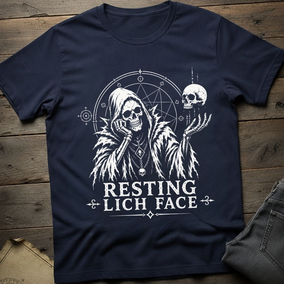 Resting Lich Face T-Shirt