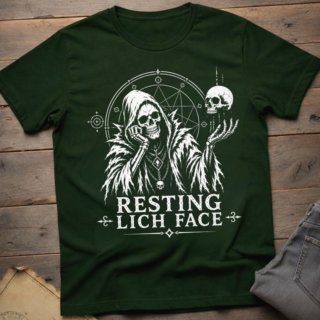 Resting Lich Face T-Shirt