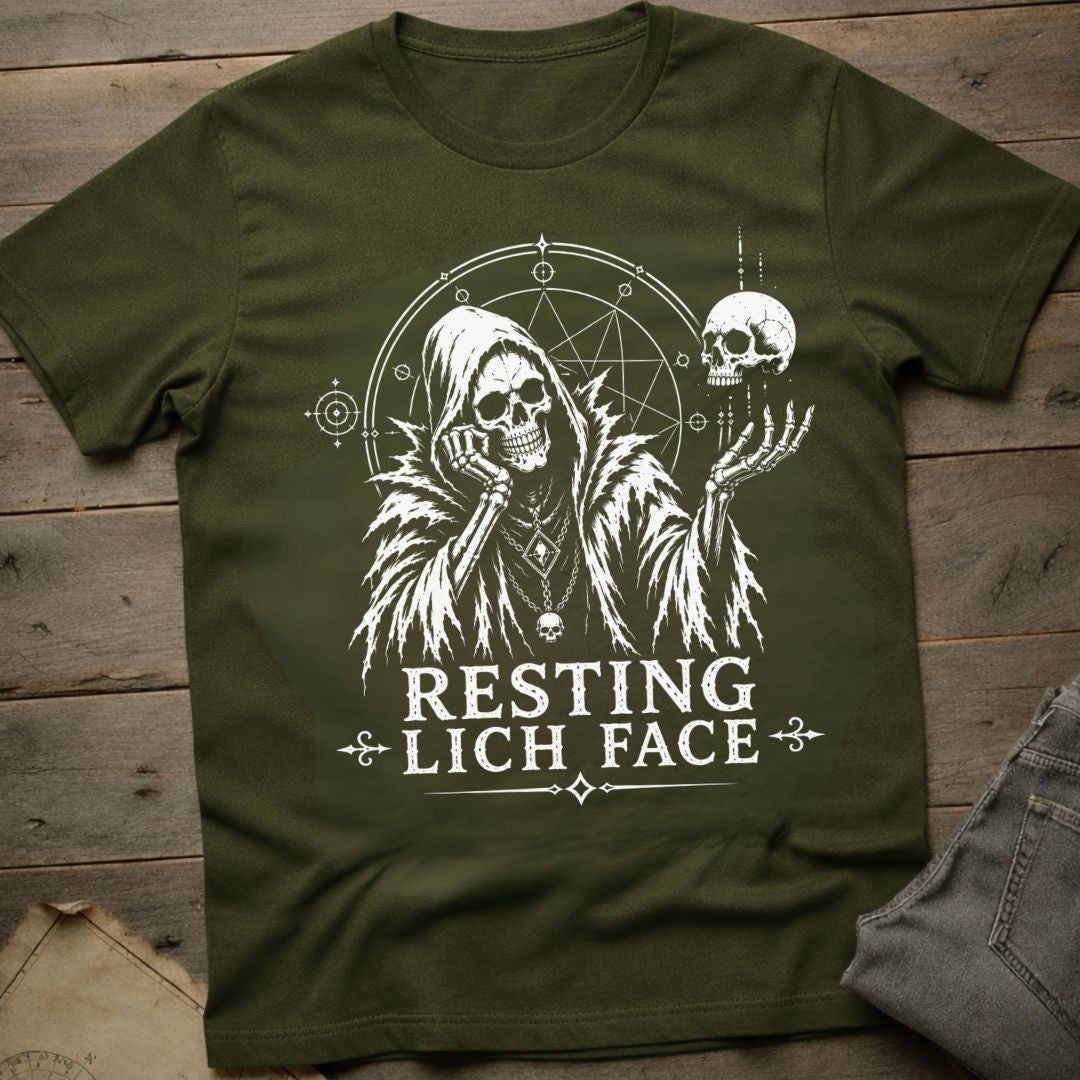 Resting Lich Face T-Shirt