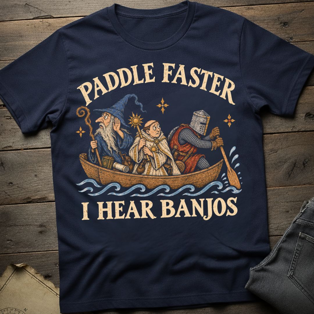 Paddle Faster  T-Shirt